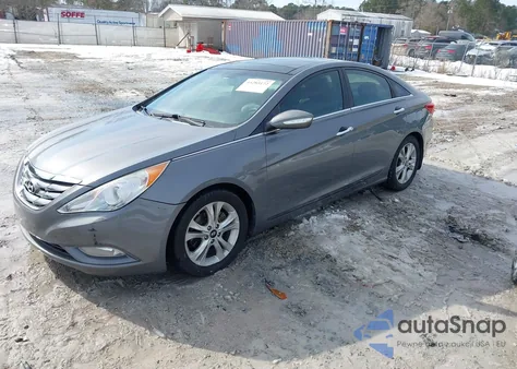 2013 Hyundai Sonata Limited из США, поврежденный, VIN 5NPEC4AC1DH549972